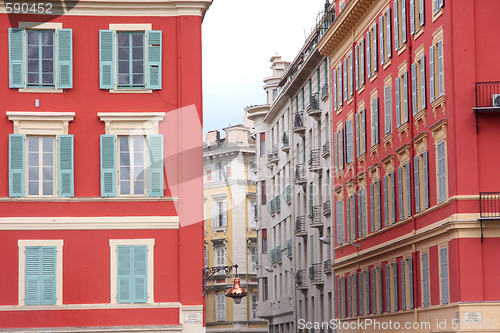 Image of plaza Massena in Nice, France