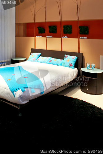 Image of Terracotta bedroom