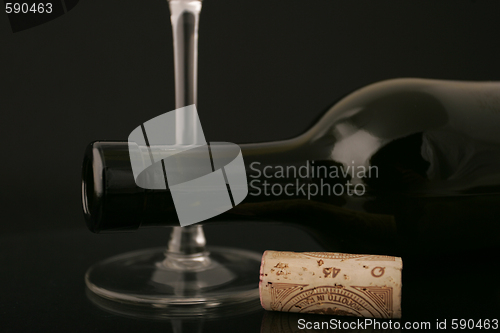 Image of Empty wine