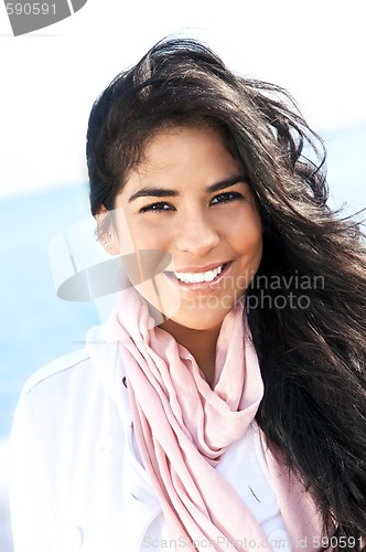 Image of Young native american woman