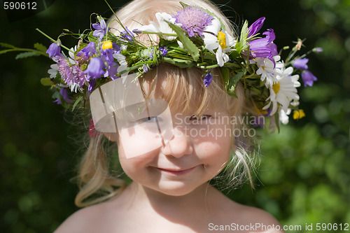 Image of summer girl