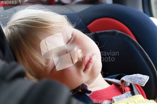 Image of sleeping child