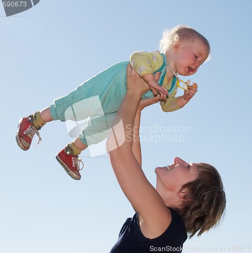Image of mother and baby