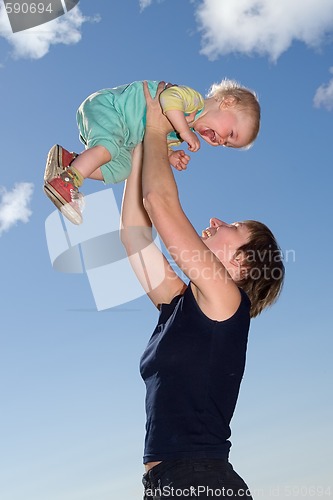 Image of Happiness of motherhood