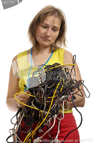 Image of mess of wires