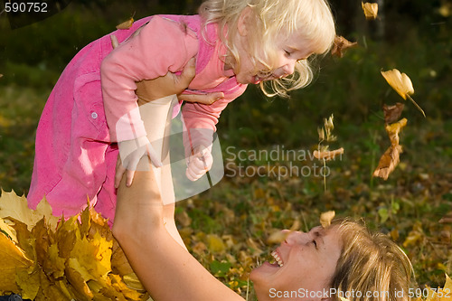 Image of autumn happiness