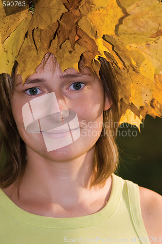 Image of autumn portrait