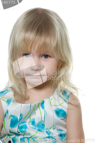 Image of small beautiful girl