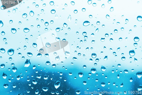 Image of water drops background