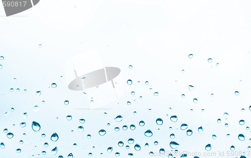 Image of water drops background