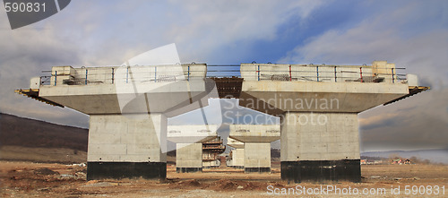 Image of Highway construction site