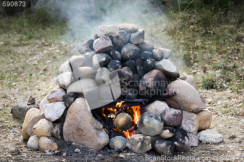 Image of campfire