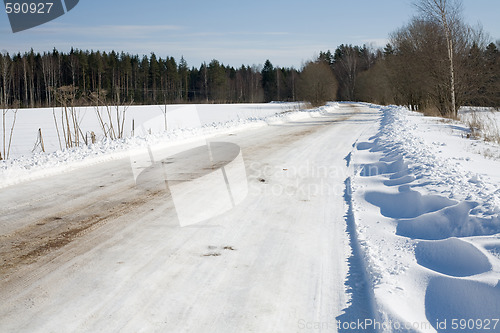 Image of winter road