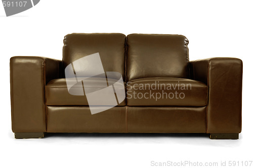 Image of Leather sofa