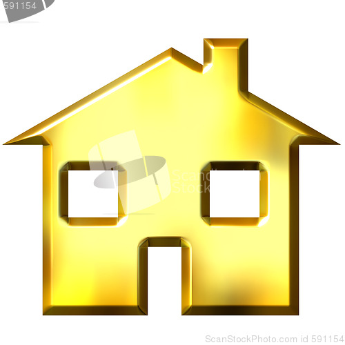 Image of 3D Golden House