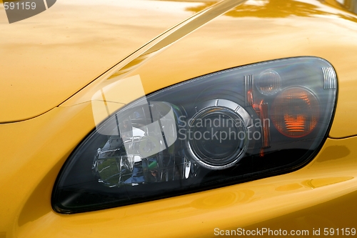 Image of Eye Of A Car