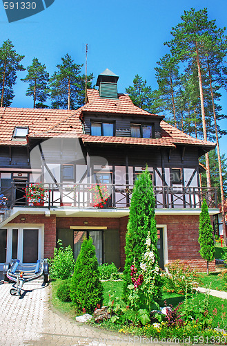 Image of Cottage tiled roof