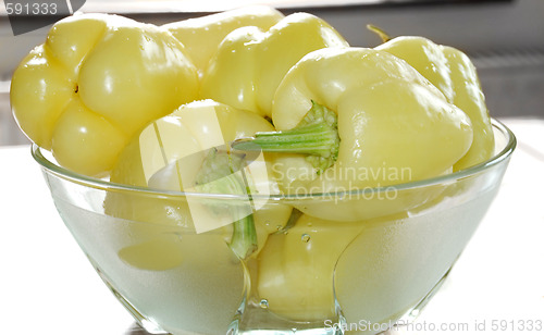 Image of Paprika in glass bowl