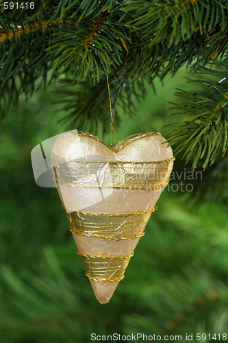 Image of Christmas tree decoration