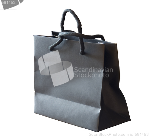 Image of paper black bag