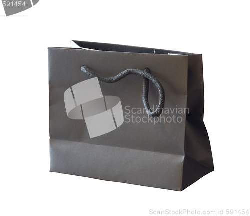 Image of black paper bag