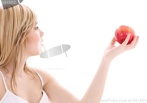 Image of red apple