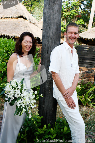 Image of bride and groom.