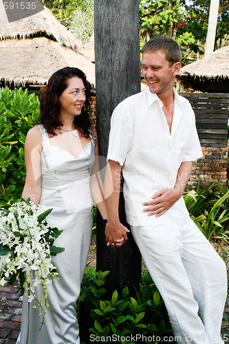 Image of Bride and groom.