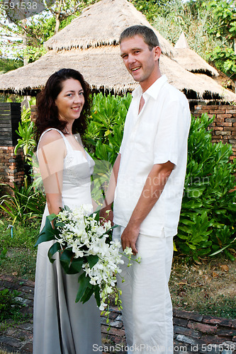 Image of bride and groom