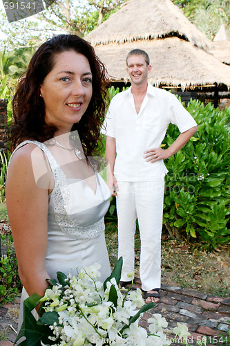 Image of bride and groom.