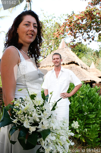 Image of bride and groom