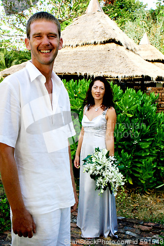 Image of bride and groom