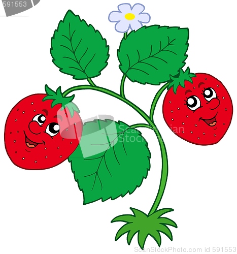 Image of Cute strawberry