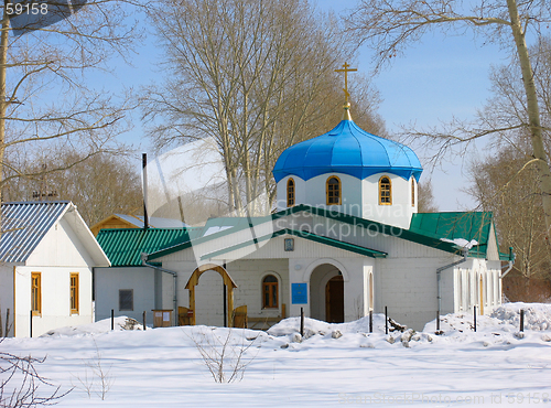 Image of Winter view of small church