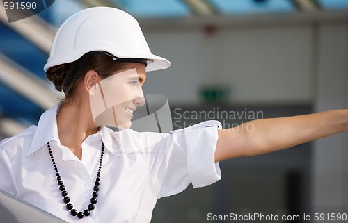 Image of happy contractor