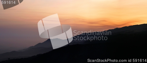 Image of Hillside Sunset