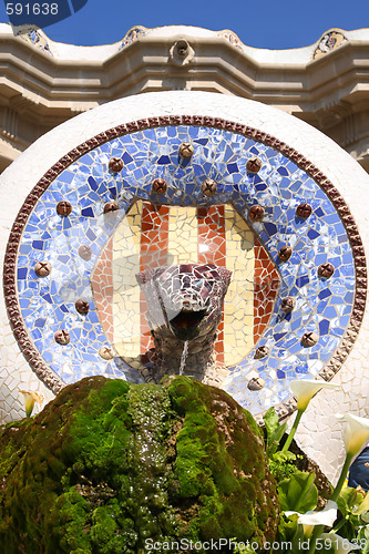 Image of Park Guell, Barcelona, Spain