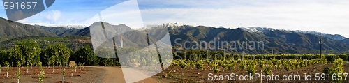 Image of Ojai Valley With Snow(PIII)