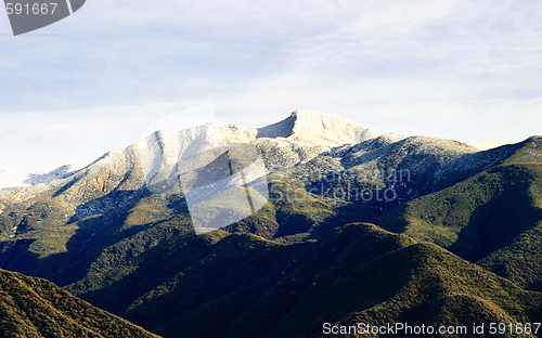 Image of Ojai Valley With Snow (VIII)