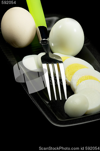 Image of boiled eggs