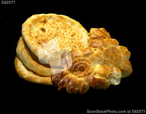 Image of uzbek bread