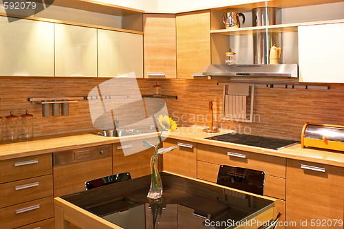 Image of Light wood kitchen