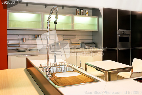 Image of Modern kitchen