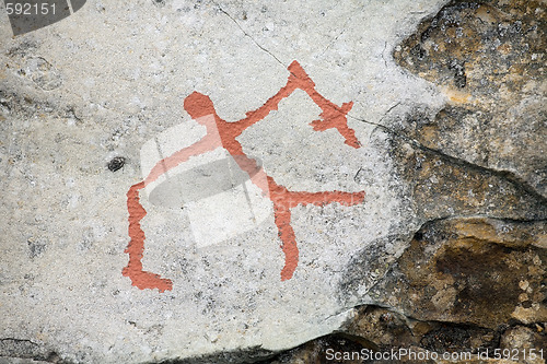 Image of ancient rock carvings