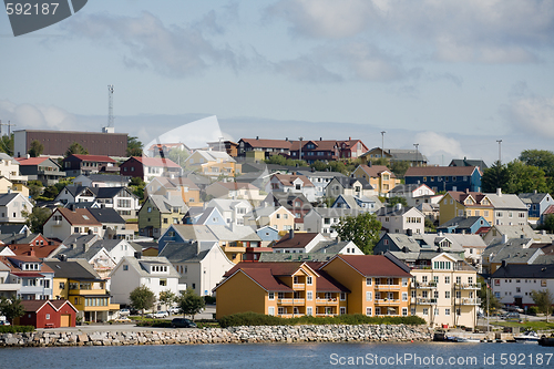 Image of small norwegian town