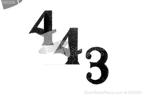 Image of four four three