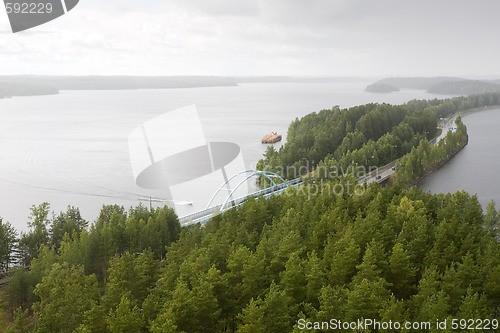 Image of Highway between water