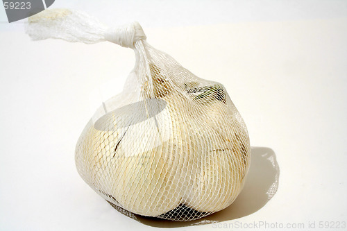 Image of Garlic on white