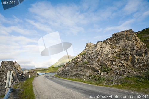 Image of summer norwegian landscape