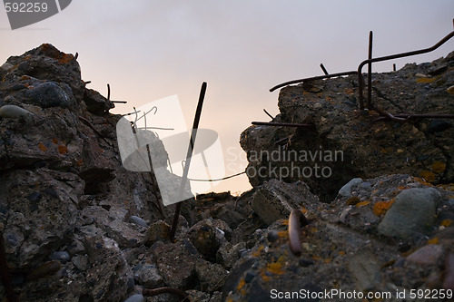 Image of Stones with armature